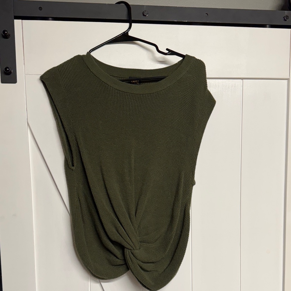 Lee Olive Green Women's Muscle Tee